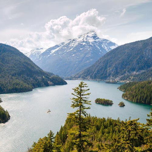 River View at North Cascades National Park in Washington State